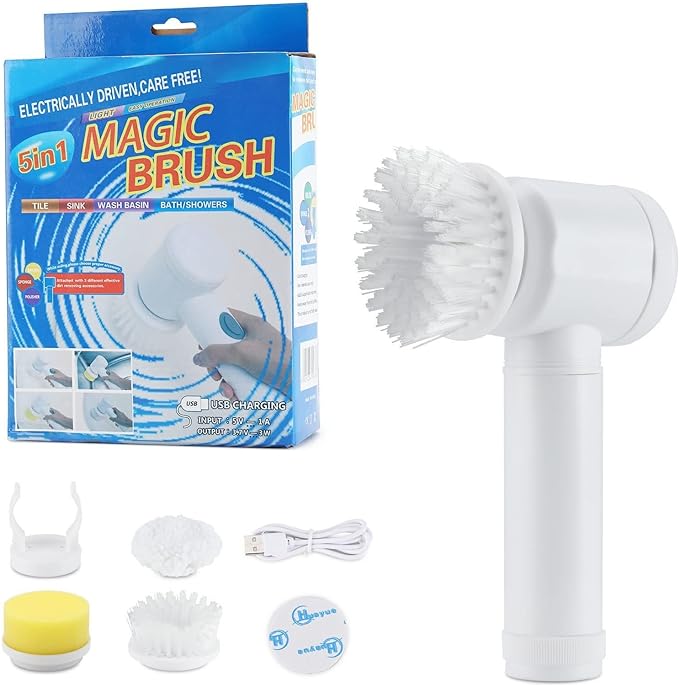 Kitchen Cleaning 5-In-1 Magic Brush