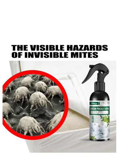 Green Prickly Ash Herbal Mites Removal Spray 100ml